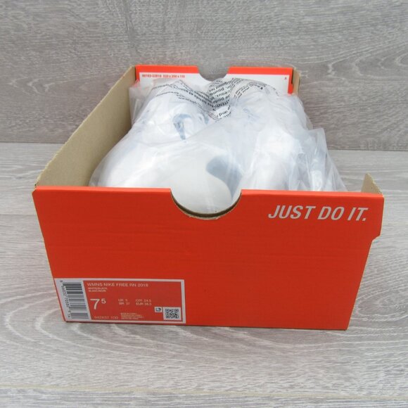 Nike Free RN 2018 Womens Running Shoes Size 7.5 White NEW - Picture 13 of 14